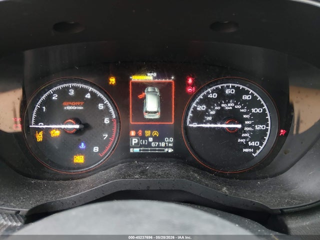 2019 Subaru Forester Sport მანქანა იყიდება აუქციონზე, vin: JF2SKAPC1KH561256, აუქციონის ნომერი: 45237696