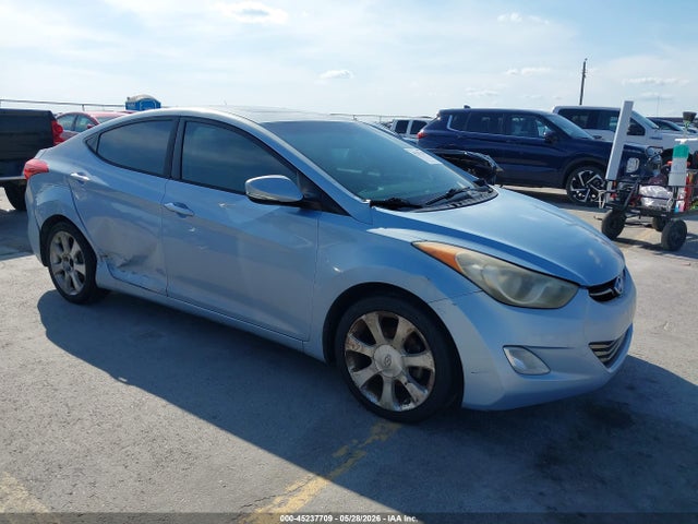 2013 Hyundai Elantra Limited მანქანა იყიდება აუქციონზე, vin: KMHDH4AE1DU517992, აუქციონის ნომერი: 45237709