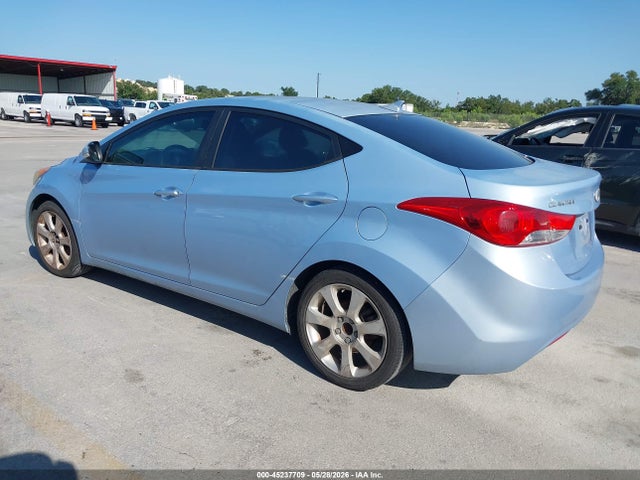 2013 Hyundai Elantra Limited მანქანა იყიდება აუქციონზე, vin: KMHDH4AE1DU517992, აუქციონის ნომერი: 45237709