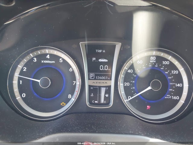 45237793 :رقم المزاد ، KMHFH4JG1CA167919 vin ، 2012 Hyundai Azera مزاد بيع