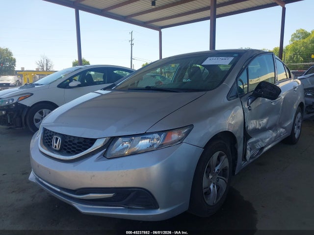 Honda Civic Lx 2014 19XFB2F55EE010296 Image 2