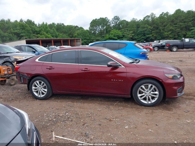 2016 Chevrolet Malibu 1lt მანქანა იყიდება აუქციონზე, vin: 1G1ZE5ST3GF316327, აუქციონის ნომერი: 45237932