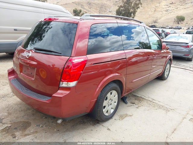 Продаж на аукціоні авто 2005 Nissan Quest 3.5, vin: 5N1BV28U45N115266, номер лоту: 45237976