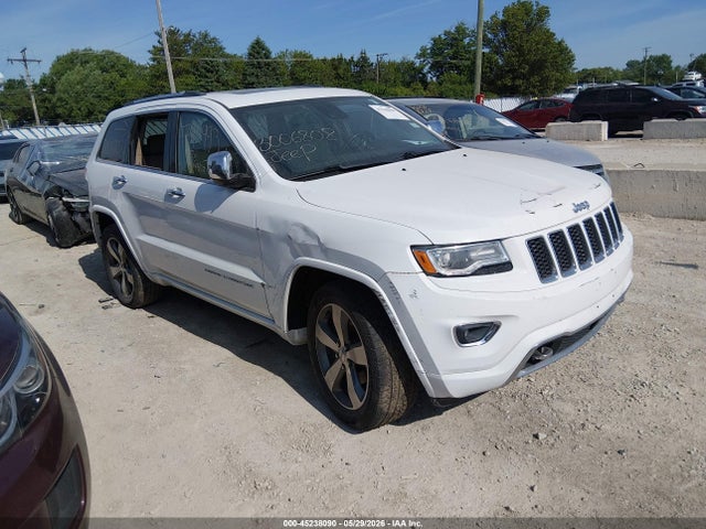 45238090 :رقم المزاد ، 1C4RJECG2FC792993 vin ، 2015 Jeep Grand Cherokee Overland مزاد بيع