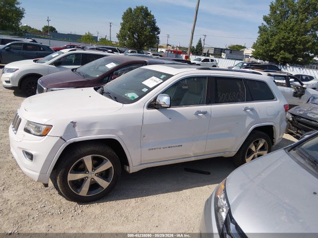 45238090 :رقم المزاد ، 1C4RJECG2FC792993 vin ، 2015 Jeep Grand Cherokee Overland مزاد بيع