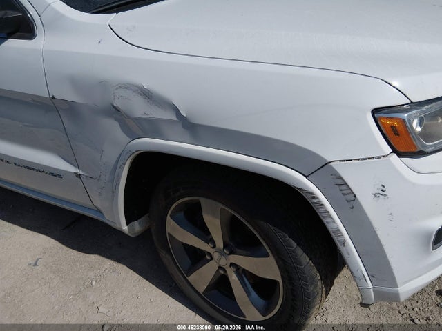 45238090 :رقم المزاد ، 1C4RJECG2FC792993 vin ، 2015 Jeep Grand Cherokee Overland مزاد بيع