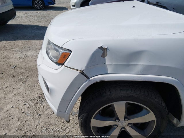 45238090 :رقم المزاد ، 1C4RJECG2FC792993 vin ، 2015 Jeep Grand Cherokee Overland مزاد بيع