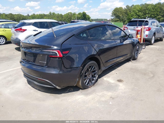 45238173 :رقم المزاد ، 5YJ3E1EB9SF002879 vin ، 2025 Tesla Model 3 Long Range All-wheel Drive مزاد بيع