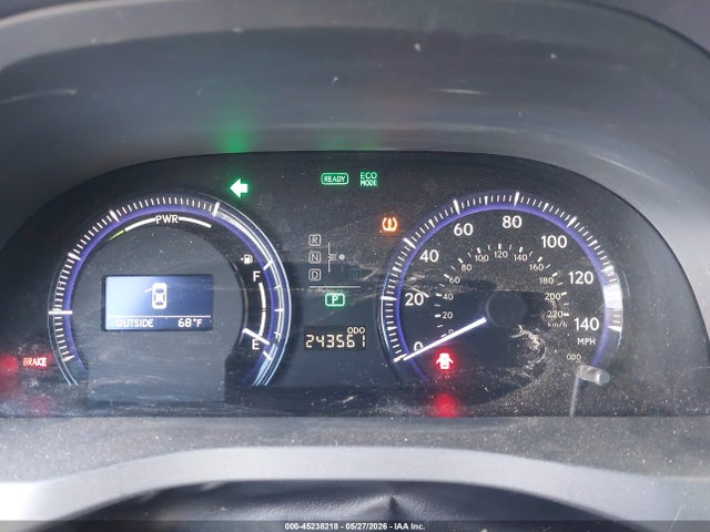 Aukcja sprzedaży 2012 Lexus Hs 250h, vin: JTHBB1BA4C2050504, numer aukcji: 45238218