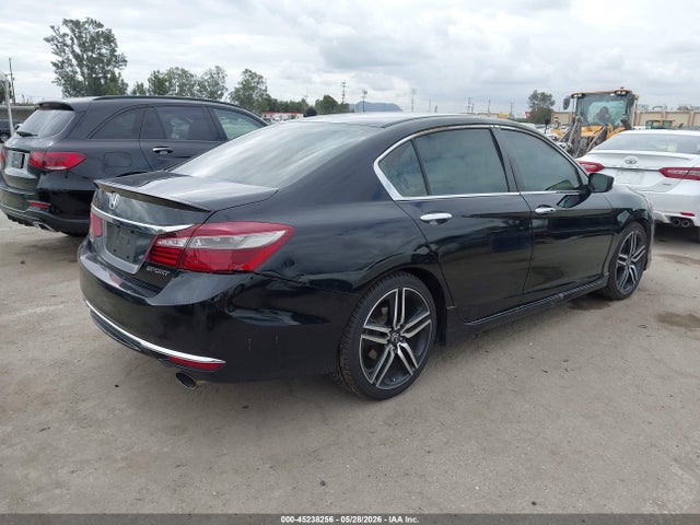 2017 Honda Accord Sport მანქანა იყიდება აუქციონზე, vin: 1HGCR2F55HA254621, აუქციონის ნომერი: 45238256