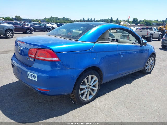 2012 Volkswagen Eos Komfort მანქანა იყიდება აუქციონზე, vin: WVWBW7AH5CV013127, აუქციონის ნომერი: 45238263