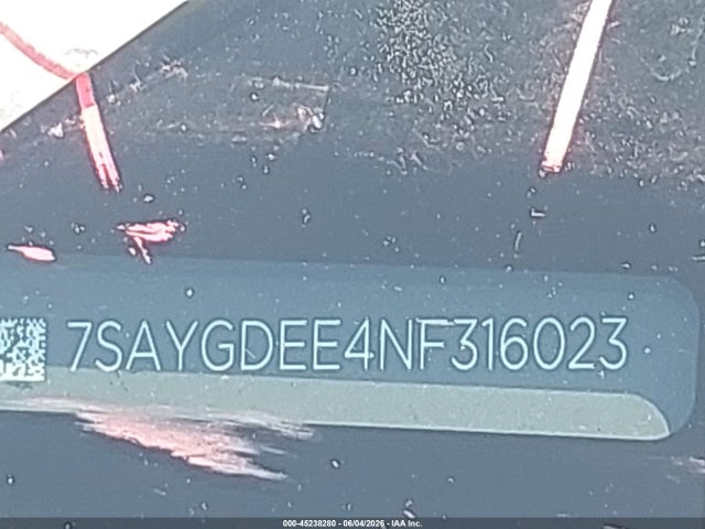 Продажа на аукционе авто 2022 Tesla Model Y Long Range Dual Motor All-wheel Drive, vin: 7SAYGDEE4NF316023, номер лота: 45238280