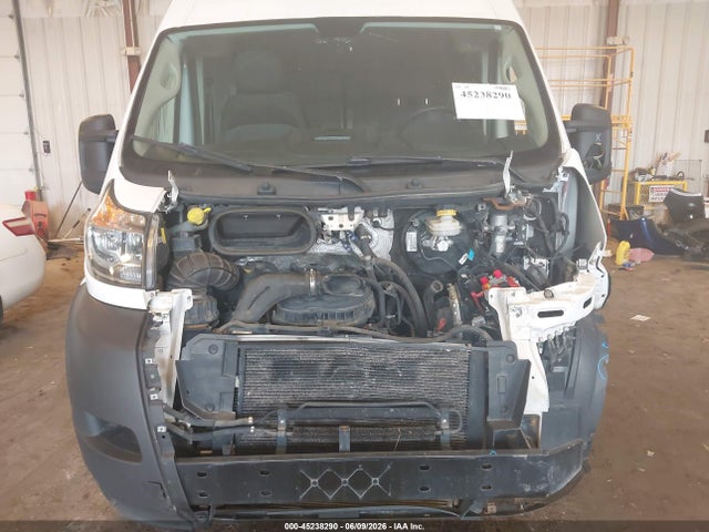 45238290 :رقم المزاد ، 3C6LRVDG7ME567639 vin ، 2021 Ram Promaster 2500 High Roof 159 Wb مزاد بيع