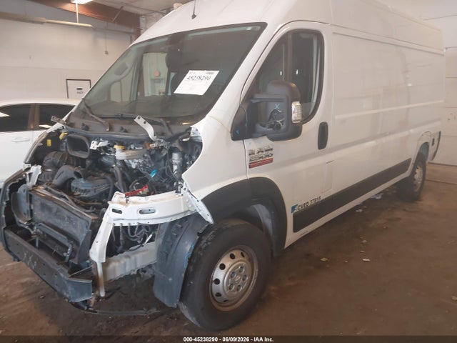 45238290 :رقم المزاد ، 3C6LRVDG7ME567639 vin ، 2021 Ram Promaster 2500 High Roof 159 Wb مزاد بيع
