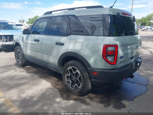 Auction sale of the 2022 Ford Bronco Sport Big Bend, vin: 3FMCR9B63NRD16729, lot number: 45238312