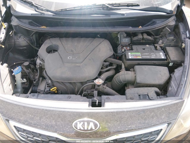 2013 Kia Rio Ex მანქანა იყიდება აუქციონზე, vin: KNADN4A36D6150035, აუქციონის ნომერი: 45238370