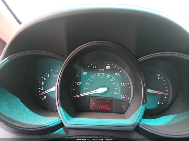 2013 Kia Rio Ex მანქანა იყიდება აუქციონზე, vin: KNADN4A36D6150035, აუქციონის ნომერი: 45238370