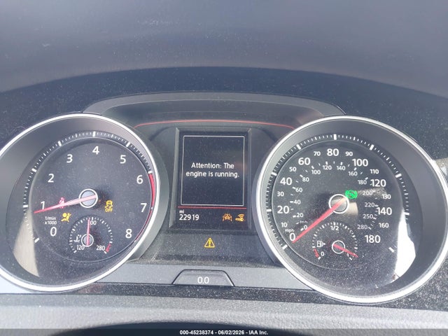 Продаж на аукціоні авто 2019 Volkswagen Golf Gti, vin: 3VW6T7AU8KM022191, номер лоту: 45238374