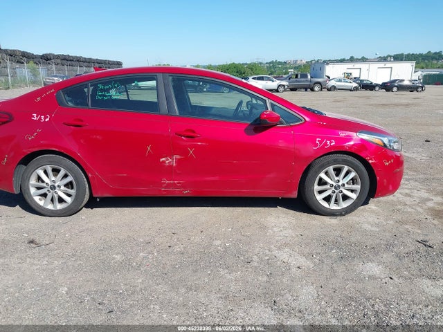 2017 Kia Forte S მანქანა იყიდება აუქციონზე, vin: 3KPFL4A77HE118988, აუქციონის ნომერი: 45238398