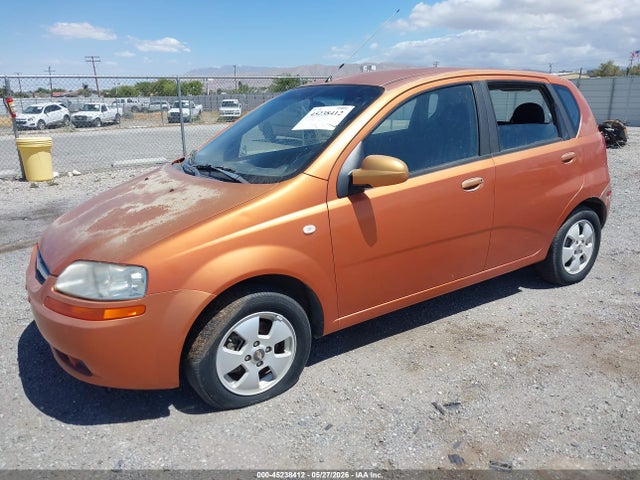 Aukcja sprzedaży 2006 Chevrolet Aveo Ls, vin: KL1TD66626B639744, numer aukcji: 45238412