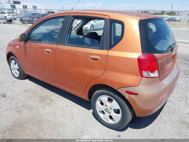 Aukcja sprzedaży 2006 Chevrolet Aveo Ls, vin: KL1TD66626B639744, numer aukcji: 45238412