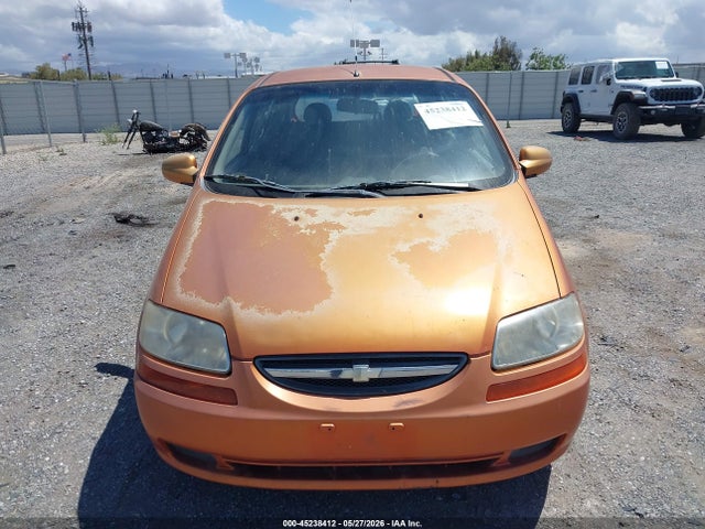 Aukcja sprzedaży 2006 Chevrolet Aveo Ls, vin: KL1TD66626B639744, numer aukcji: 45238412