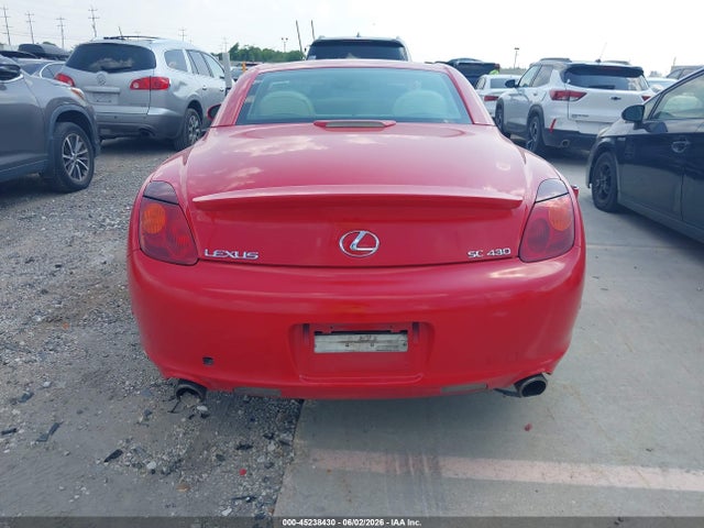 Продажа на аукционе авто 2002 Lexus Sc 430, vin: JTHFN48Y920026546, номер лота: 45238430