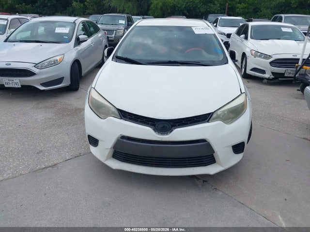 45238500 :رقم المزاد ، 2T1BURHE1GC692349 vin ، 2016 Toyota Corolla Le مزاد بيع