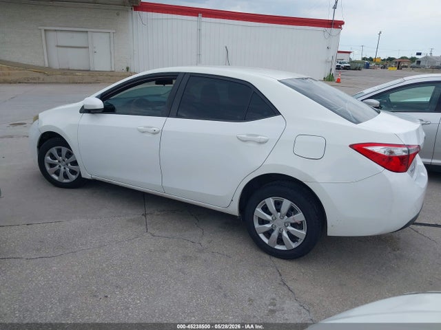 45238500 :رقم المزاد ، 2T1BURHE1GC692349 vin ، 2016 Toyota Corolla Le مزاد بيع