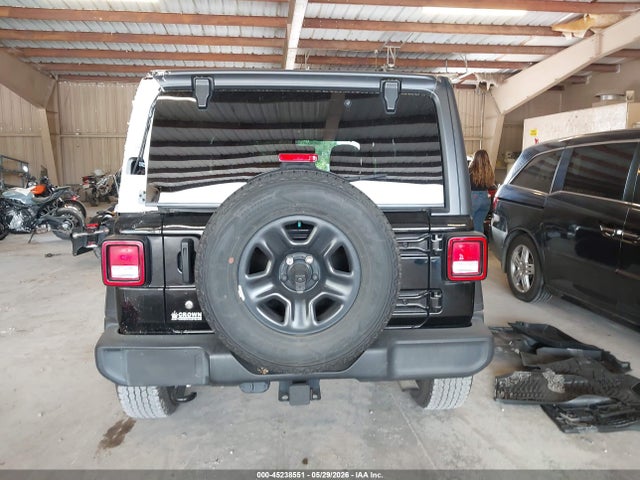 45238551 :رقم المزاد ، 1C4HJXDG2MW521577 vin ، 2021 Jeep Wrangler Unlimited Sport 4x4 مزاد بيع