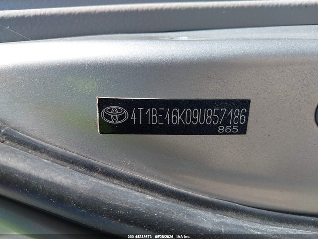 Продаж на аукціоні авто 2009 Toyota Camry Le, vin: 4T1BE46K09U857186, номер лоту: 45238673