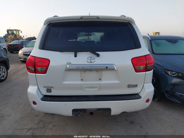 45238707 :رقم المزاد ، 5TDYY5G12AS025438 vin ، 2010 Toyota Sequoia Platinum 5.7l V8 مزاد بيع