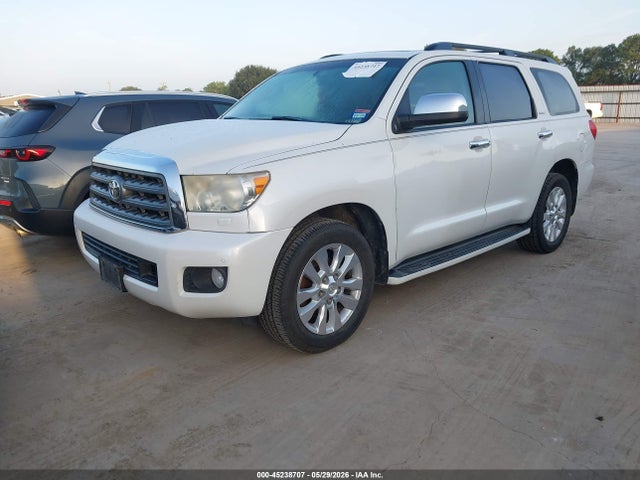 45238707 :رقم المزاد ، 5TDYY5G12AS025438 vin ، 2010 Toyota Sequoia Platinum 5.7l V8 مزاد بيع