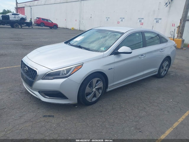 2016 Hyundai Sonata Hybrid Limited მანქანა იყიდება აუქციონზე, vin: KMHE34L10GA020595, აუქციონის ნომერი: 45238757