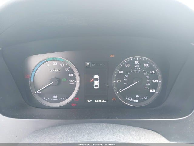 2016 Hyundai Sonata Hybrid Limited მანქანა იყიდება აუქციონზე, vin: KMHE34L10GA020595, აუქციონის ნომერი: 45238757