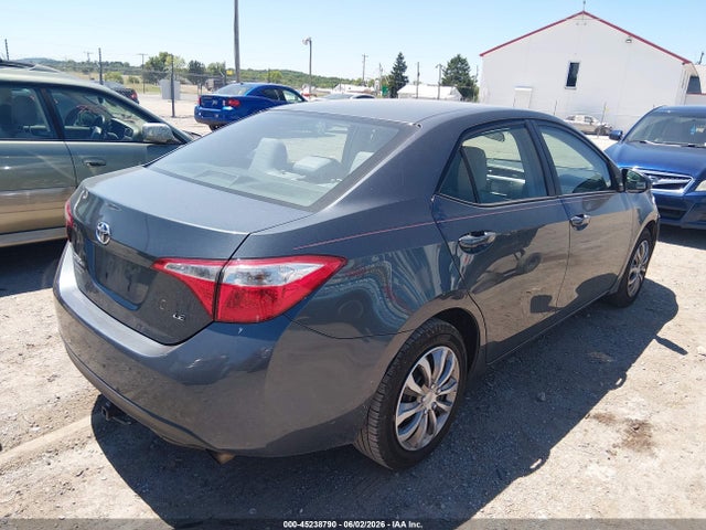 Продажа на аукционе авто 2016 Toyota Corolla Le, vin: 2T1BURHE3GC675049, номер лота: 45238790