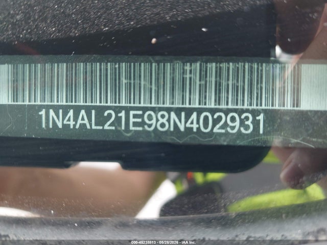Продаж на аукціоні авто 2008 Nissan Altima 2.5 S, vin: 1N4AL21E98N402931, номер лоту: 45238813