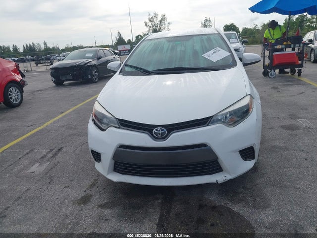 2016 Toyota Corolla Le მანქანა იყიდება აუქციონზე, vin: 5YFBURHE0GP520149, აუქციონის ნომერი: 45238830