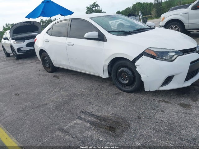 2016 Toyota Corolla Le მანქანა იყიდება აუქციონზე, vin: 5YFBURHE0GP520149, აუქციონის ნომერი: 45238830