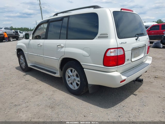 Продажа на аукционе авто 2000 Lexus Lx 470, vin: JT6HT00W3Y0107853, номер лота: 45238982