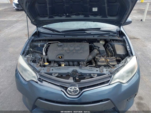 Продаж на аукціоні авто 2015 Toyota Corolla Le, vin: 2T1BURHE4FC280506, номер лоту: 45239018