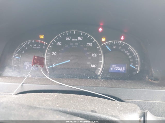 2012 Toyota Camry Xle მანქანა იყიდება აუქციონზე, vin: 4T4BF1FK8CR161605, აუქციონის ნომერი: 45239033