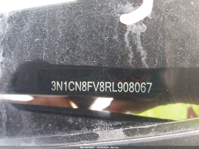 45239051 :رقم المزاد ، 3N1CN8FV8RL908067 vin ، 2024 Nissan Versa 1.6 Sr مزاد بيع