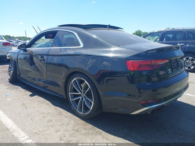 Продаж на аукціоні авто 2018 Audi S5 3.0t Premium Plus, vin: WAUR4AF56JA007970, номер лоту: 45239120