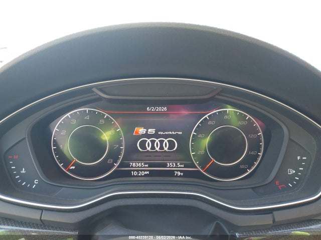 Продаж на аукціоні авто 2018 Audi S5 3.0t Premium Plus, vin: WAUR4AF56JA007970, номер лоту: 45239120