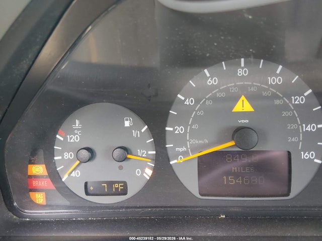 45239182 :رقم المزاد ، WDBLK70G82T121078 vin ، 2002 Mercedes-benz Clk 430 مزاد بيع