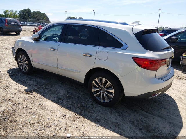 2015 Acura Mdx Technology Package მანქანა იყიდება აუქციონზე, vin: 5FRYD4H49FB022335, აუქციონის ნომერი: 45239186