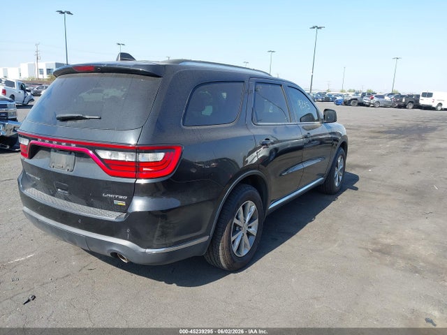 45239295 :رقم المزاد ، 1C4RDHDG6FC200826 vin ، 2015 Dodge Durango Limited مزاد بيع