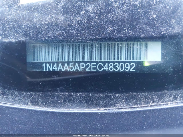 Продажа на аукционе авто 2014 Nissan Maxima 3.5 Sv, vin: 1N4AA5AP2EC483092, номер лота: 45239331