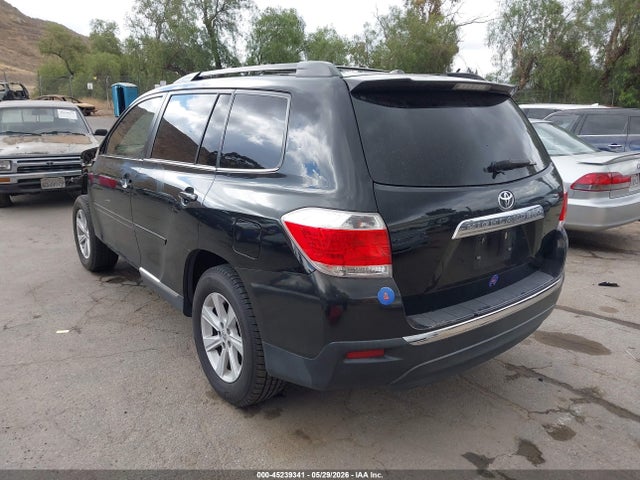 2013 Toyota Highlander Se V6 მანქანა იყიდება აუქციონზე, vin: 5TDZK3EH7DS102383, აუქციონის ნომერი: 45239341
